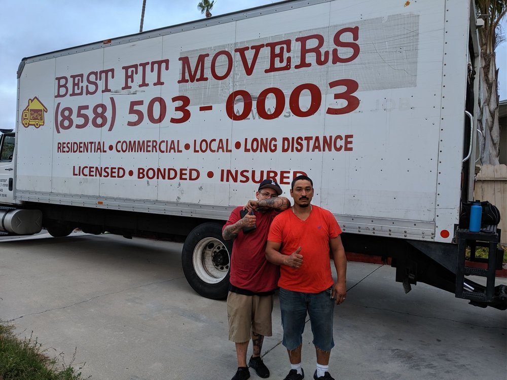 Reviews - San Diego Moving Company Ratings - Best Fit Movers