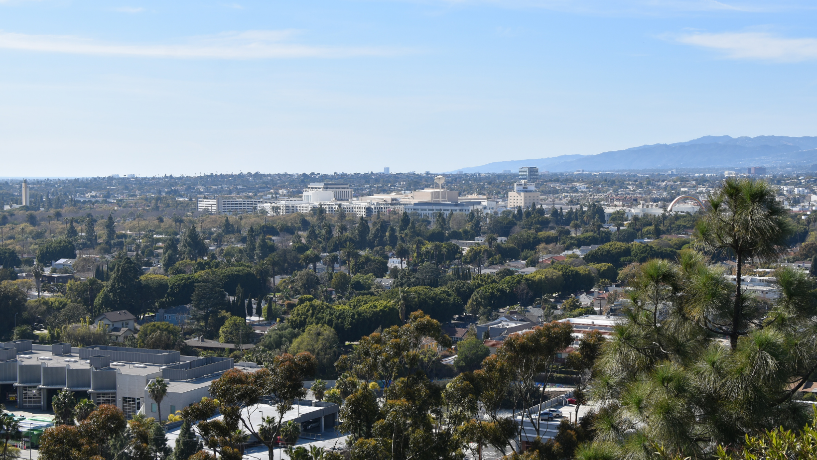 looking over the entire culver city