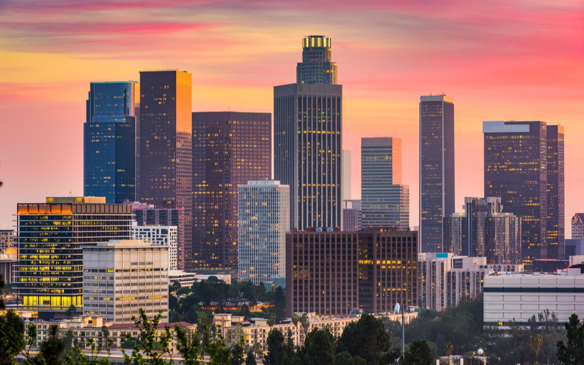 los angeles skyline