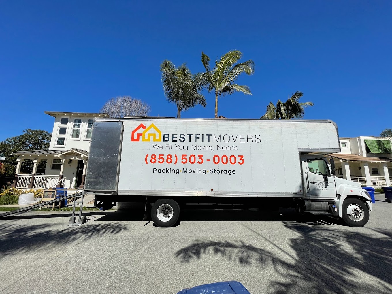 best fit movers interstate moving company truck